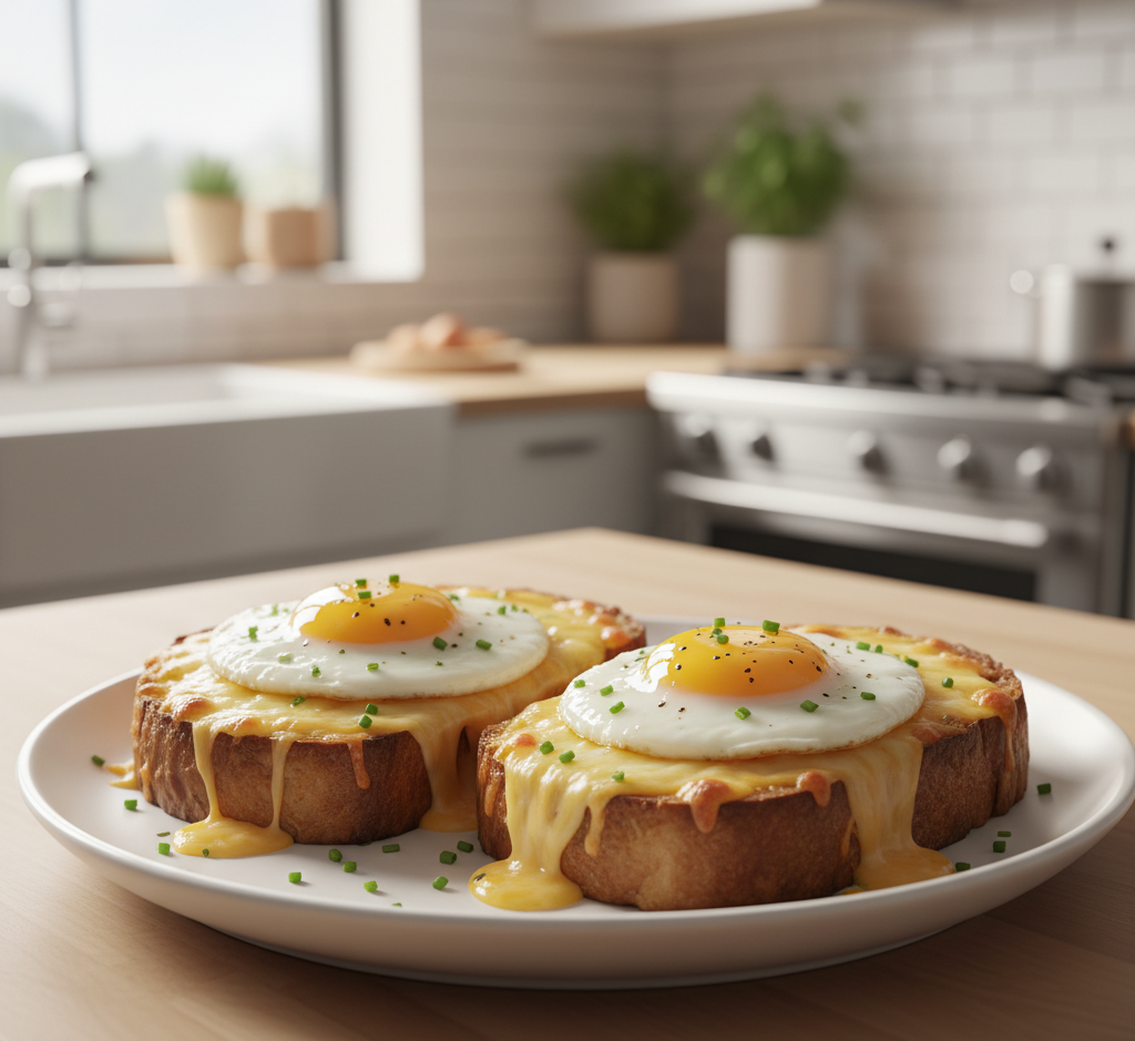 Egg and Cheese Toasts: Crispy, Cheesy, and Amazingly Quick Breakfast Recipe