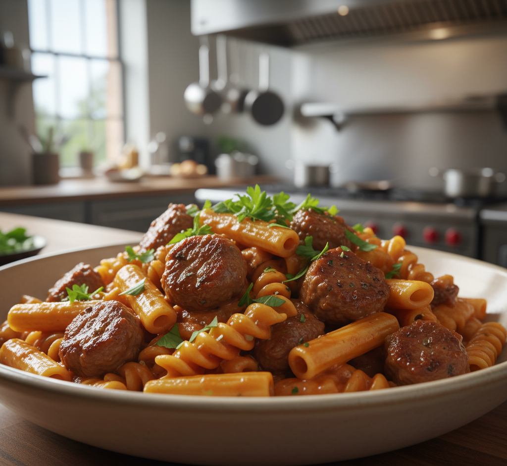 Creamy High Protein Beef Pasta – A Rich, Satisfying, and Muscle-Fueling Dinner