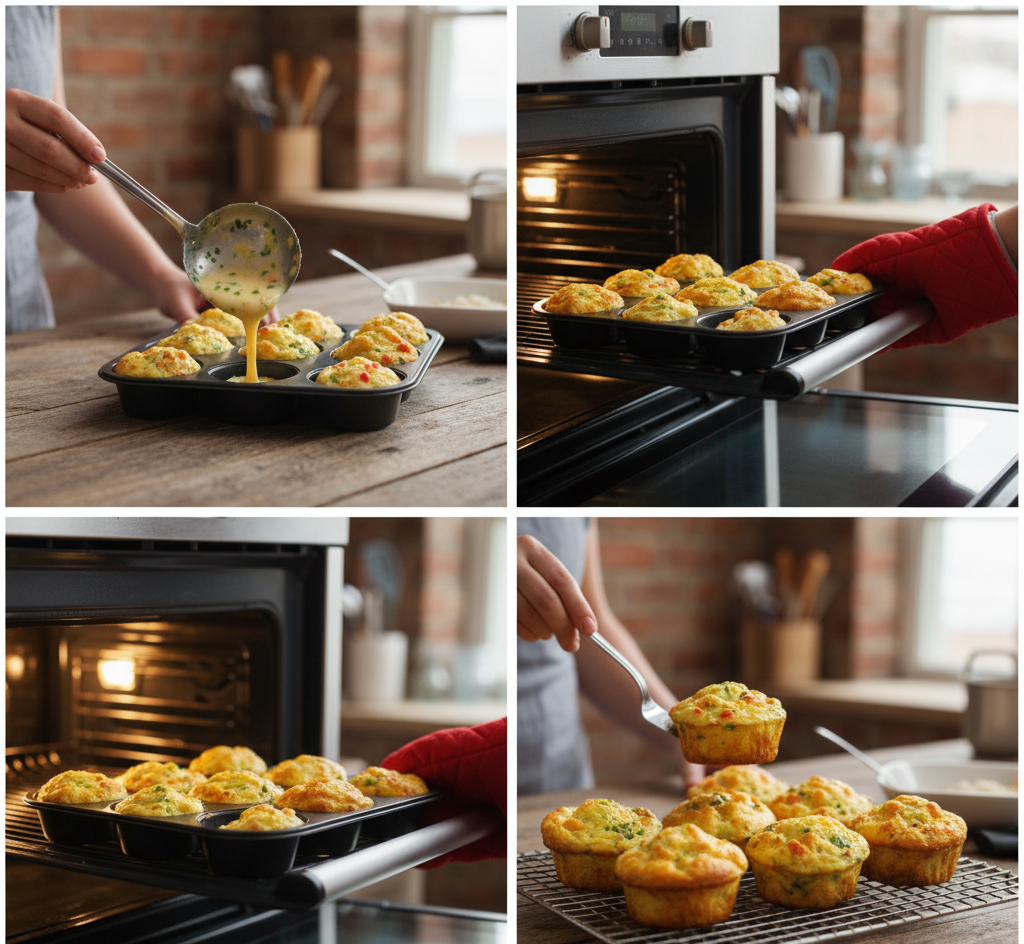 Amazing Spinach, Feta, and Sun-Dried Tomato Egg Muffins Delight – A Healthy, Flavor-Packed Breakfast Recipe