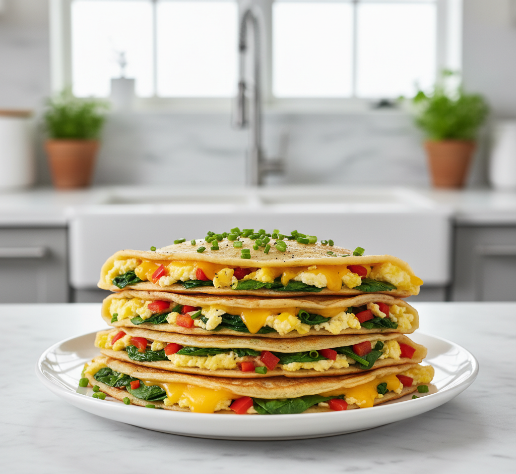 Savory Breakfast Crepes – A Flavorful and Elegant Start to Your Day