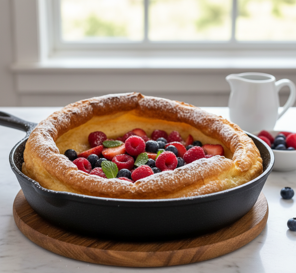 Why You’ll Love This Puffy German Pancake – A Golden, Oven-Baked Breakfast Classic
