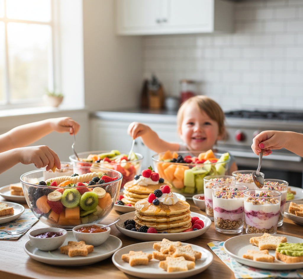 Petit déjeuner pour enfants: Recettes équilibrées et gourmandes (Healthy & Fun Breakfasts for Kids)